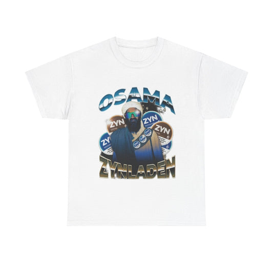 ZYN Tshirt Osoma Zynladen Tucker carlson Unisex Heavy Cotton Tee Funny Gillis