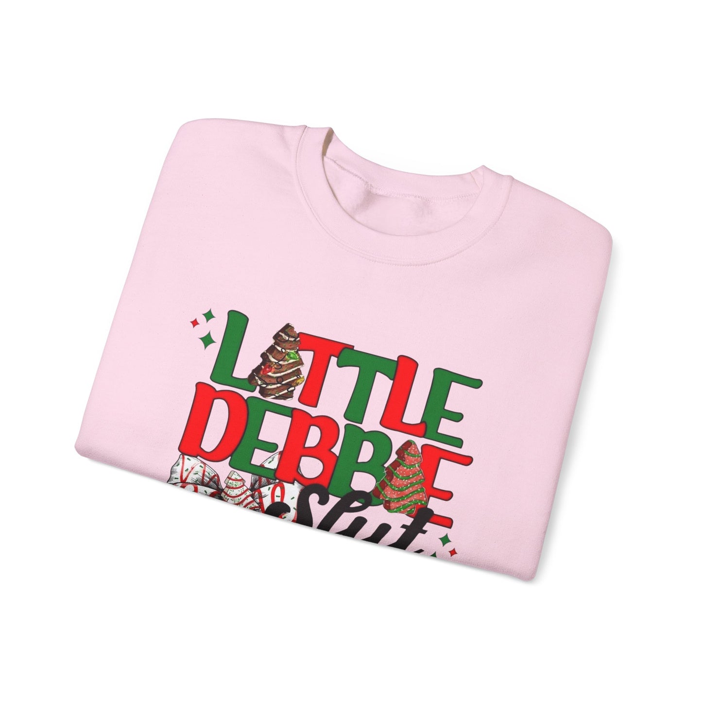 Little Debbie Slut Funny Christmas Sweater NEW Heavy Blend™ Crewneck Sweatshirt