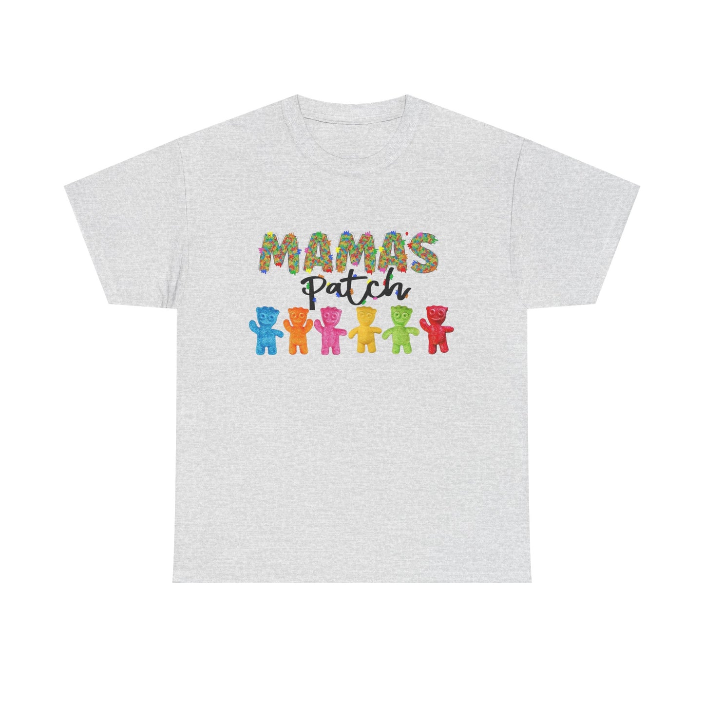 Mamas Patch Candy Cute Graphic T Shirt NEW Unisex Heavy Cotton Tee