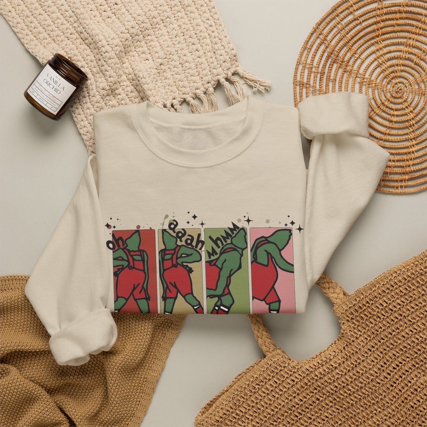 The Grinch Funny Sweater NEW Unisex Heavy Blend™ Crewneck Sweatshirt