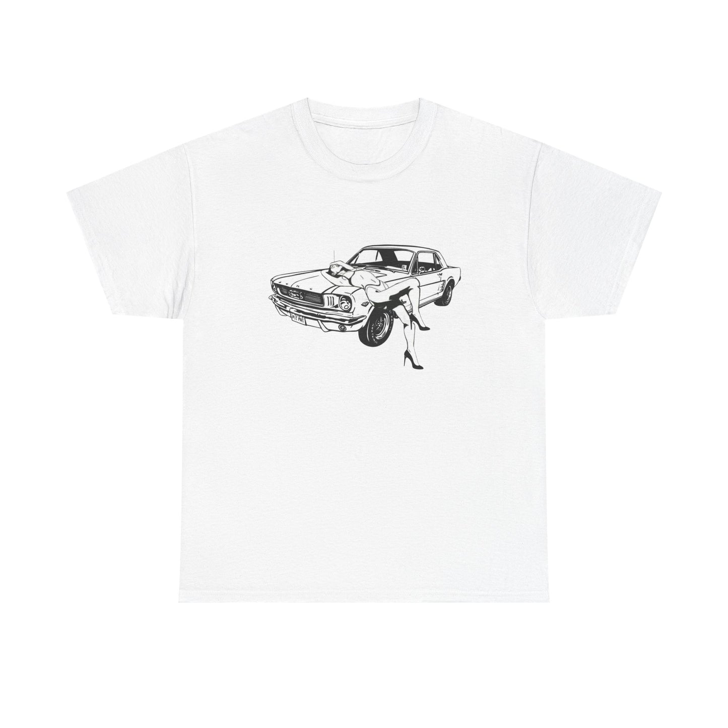 60's Mustang Model Graphic T Shirt ADULT NEW VINTAGE TEE