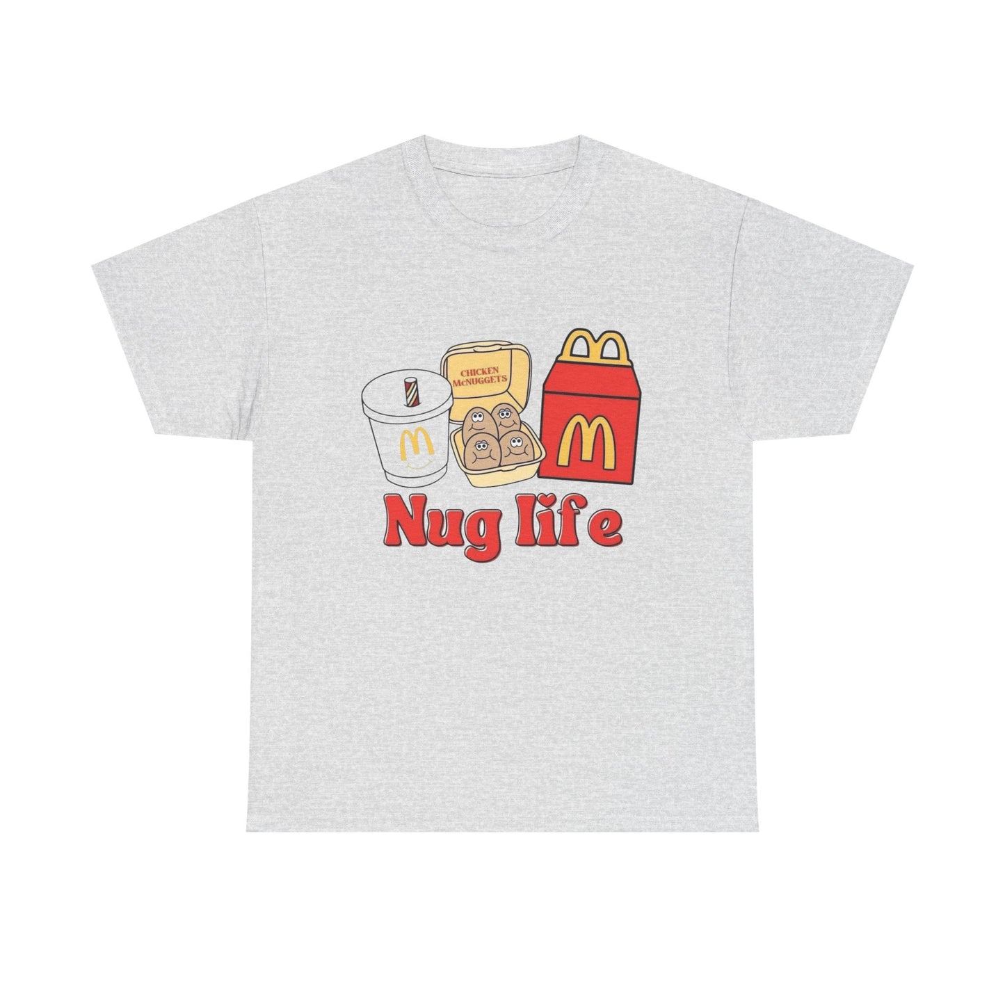 Nug Life Funny Graphic T Shirt New Unisex Heavy Cotton Tee