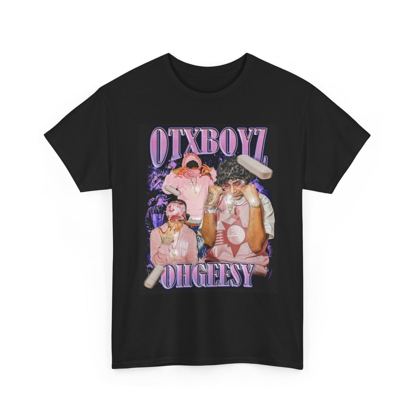 OHGEESY Graphic T Shirt Vintage Rap Hip Hop Unisex Heavy Cotton Tee