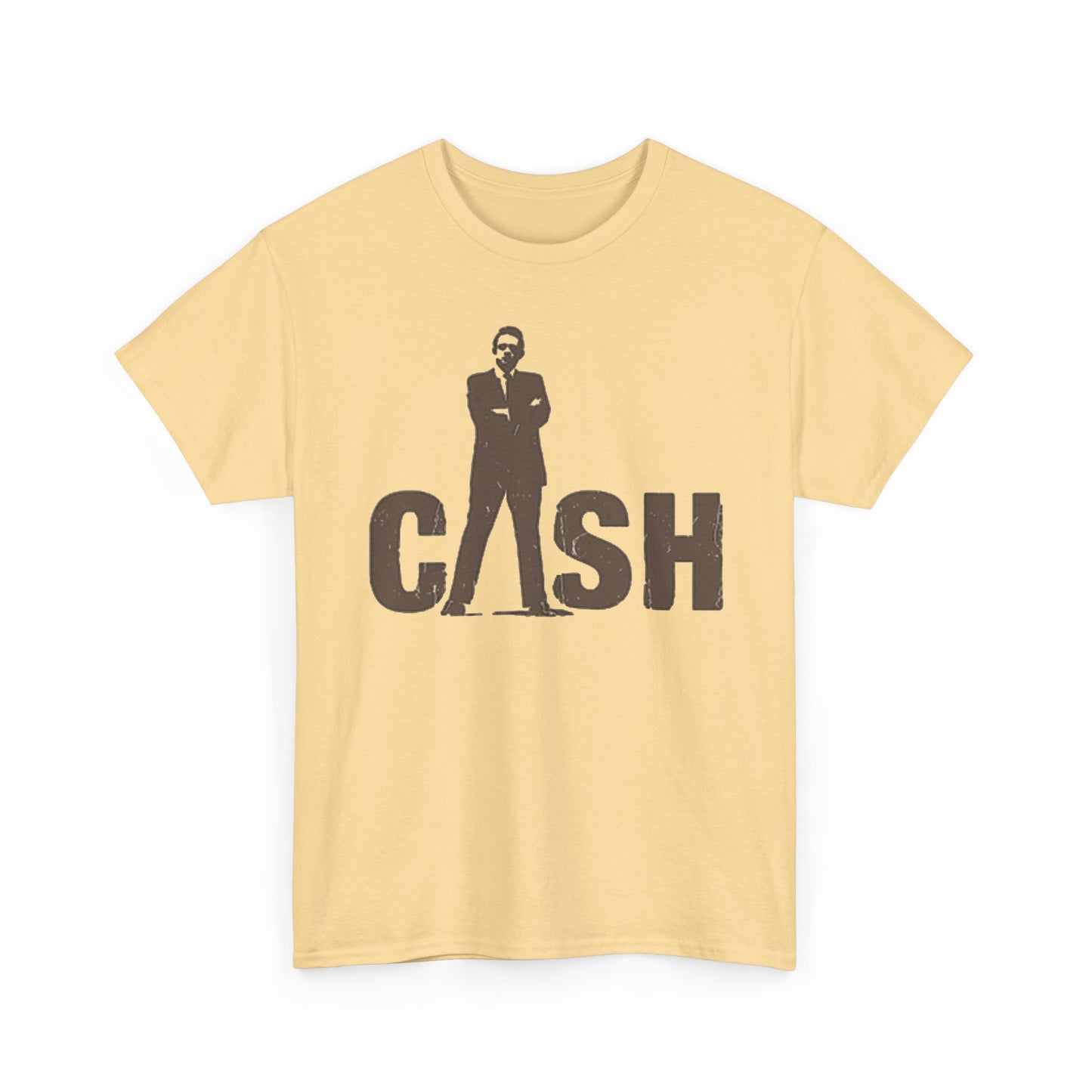 Johnny Cash Graphic T Shirt Vintage Poster Country Unisex Heavy Cotton Tee