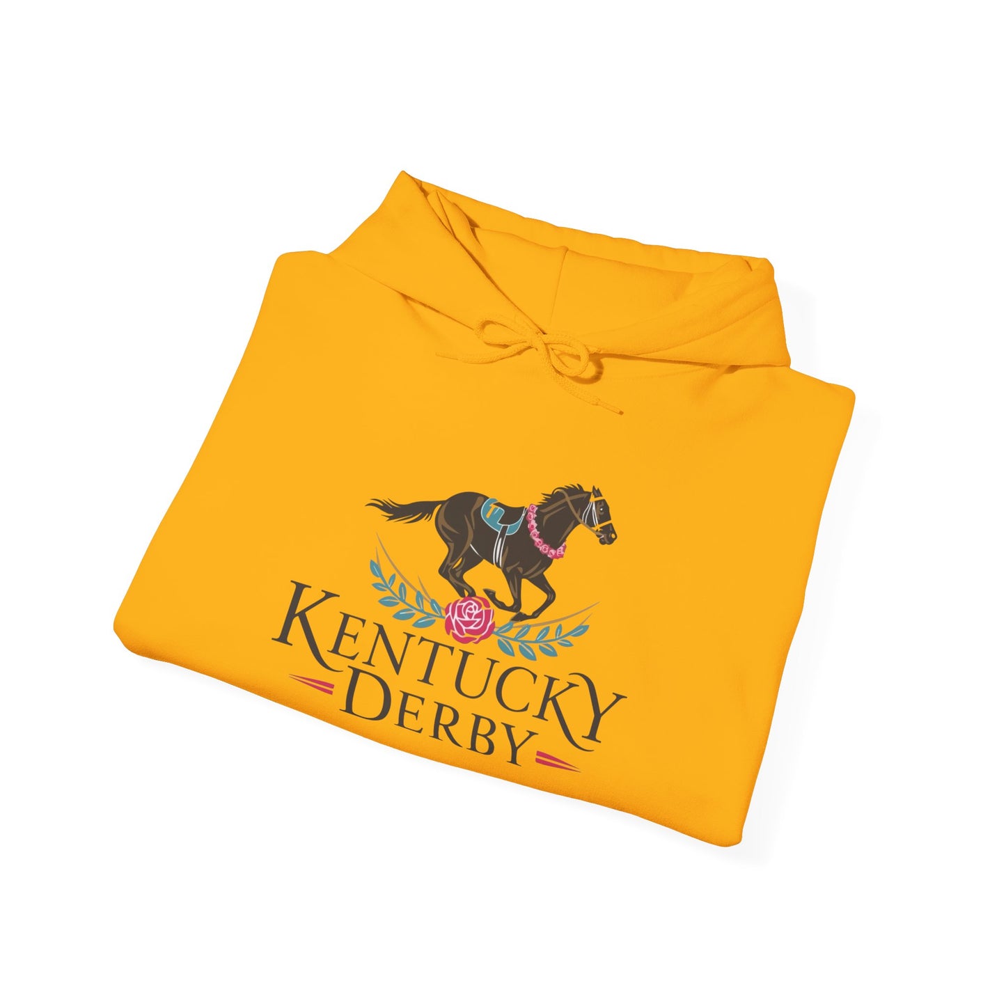 Kentucky Derby Graphic Hoodie Unisex Heavy Blend™ Hooded Sweatshirt