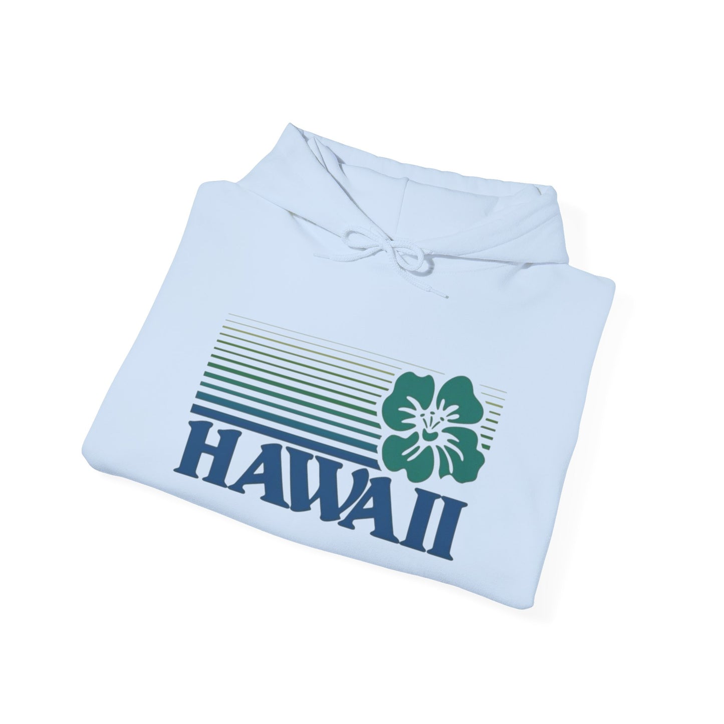Hawaii Surfing Graphic Hoodie Unisex Heavy Blend™ Hooded Sweatshirt