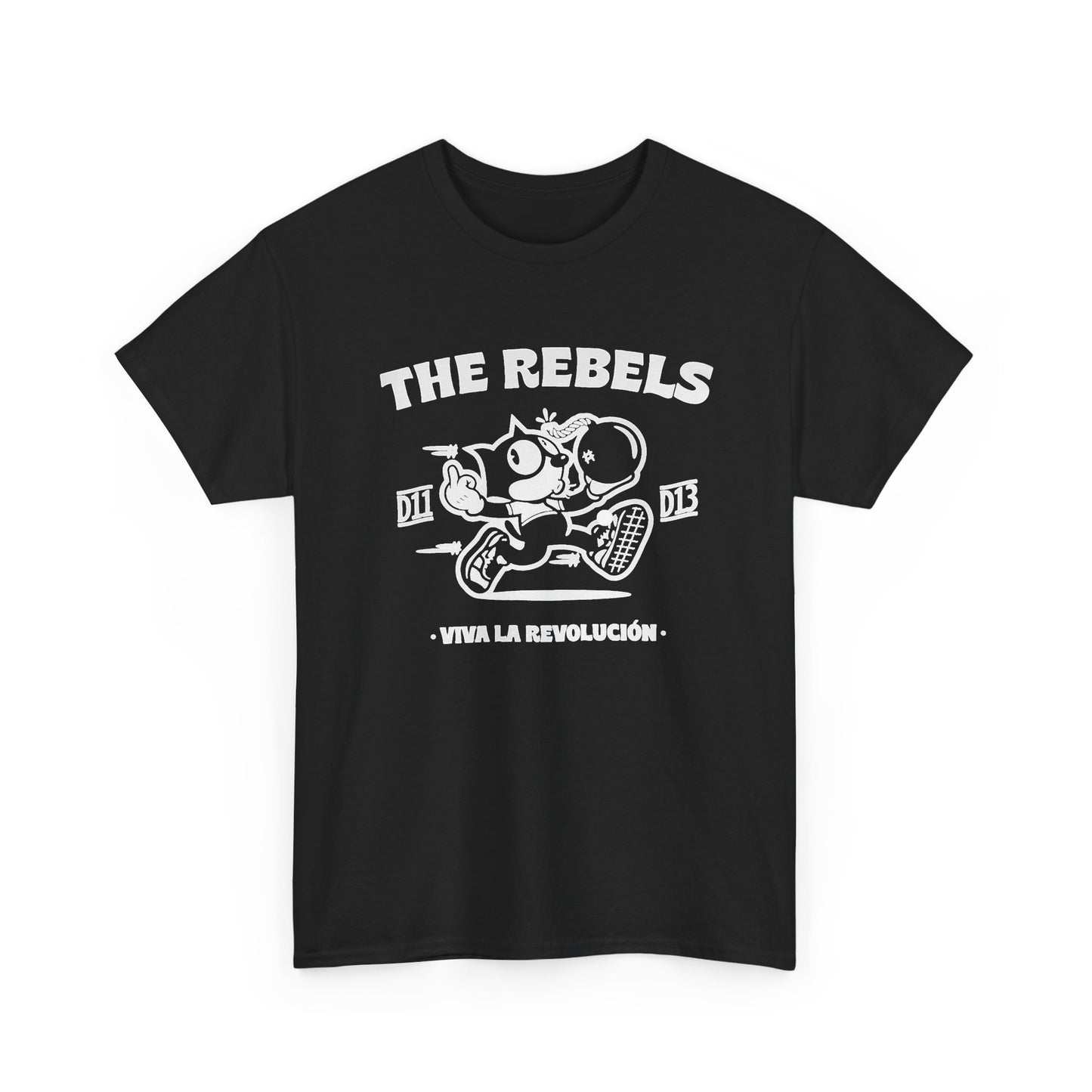 The Rebels Graphic T Shirt NEW Vintage Unisex Heavy Cotton Tee