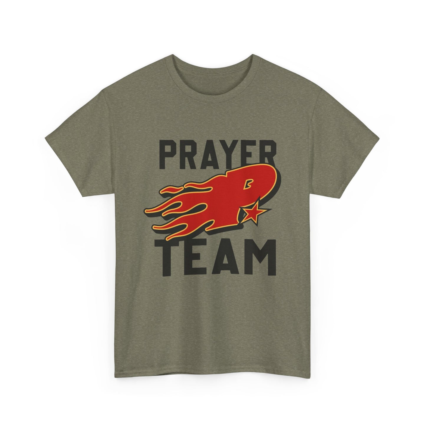 Prayer Team Graphic T Shirt Unisex Heavy Cotton Tee