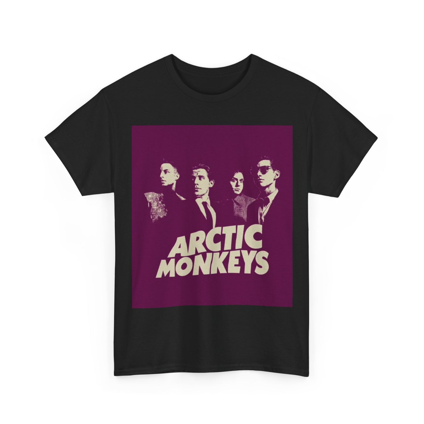 Artic Monkeys Tshirt Vintage merch Rock band retro Unisex Heavy Cotton Tee
