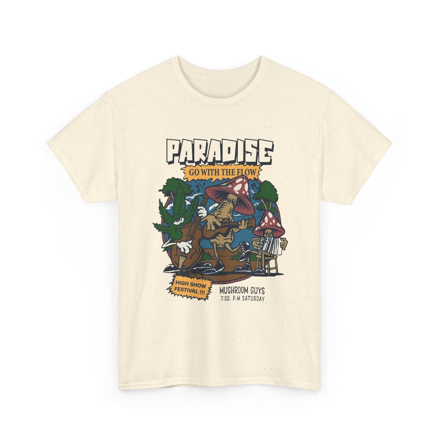 Paradise Go With The Flow Graphic T Shirt NEW ADULT Tee
