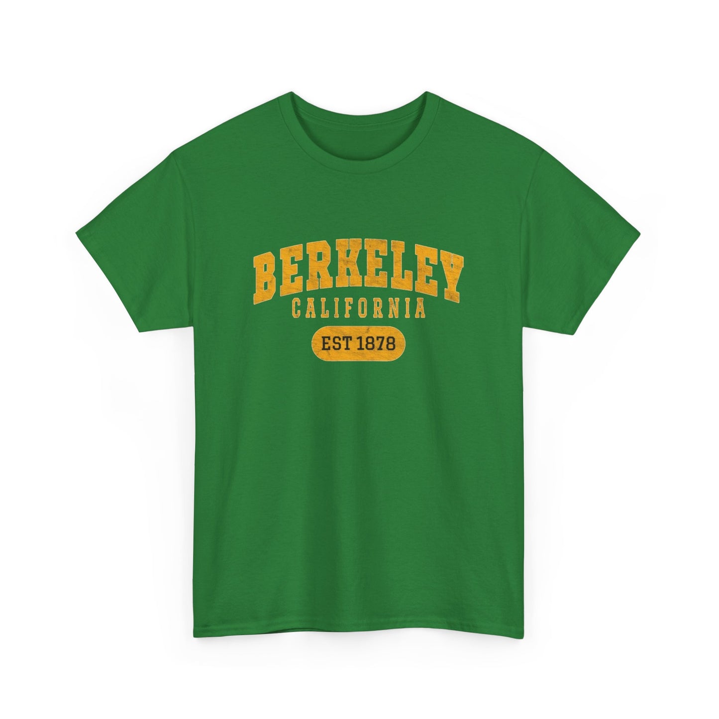 Berkeley California Retro Graphic T Shirt Men's Heavy Cotton Tee - Quality - Modern True to Size