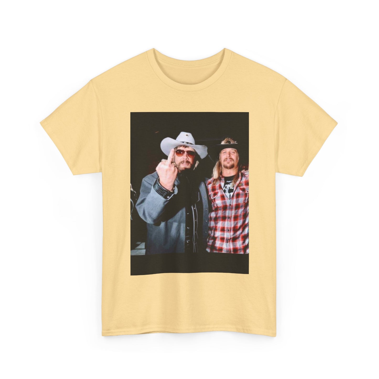 Hank Williams jr T-shirt kid rock country vintage Unisex Heavy Cotton AMERICAN