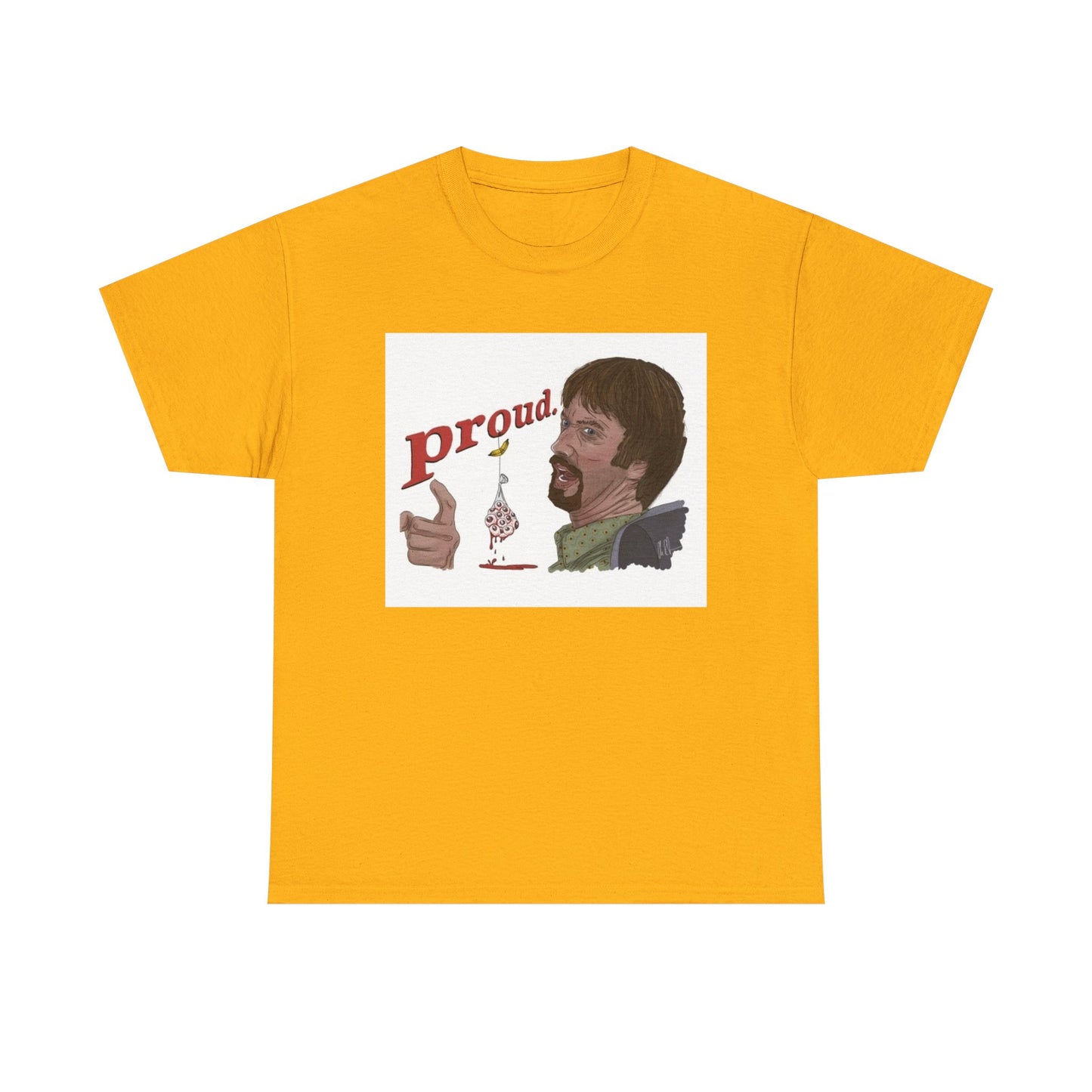 Freddy Got Fingered Shirt Proud Movie Poster Funny Unisex Heavy Cotton Tee