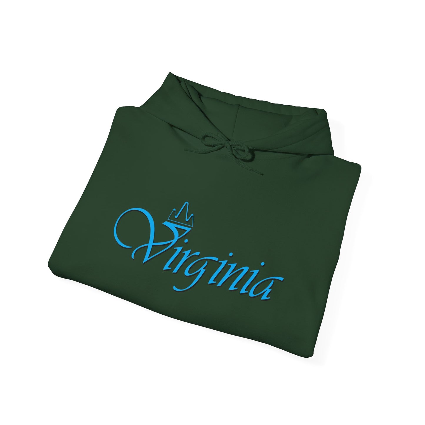 Virginia State Graphic Hoodie's Unisex Heavy Blend™ Hooded Sweatshirt