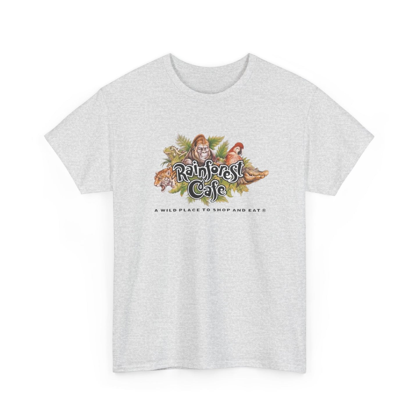 Rainforest Cafe Vintage Graphic T Shirt Unisex Heavy Cotton Tee