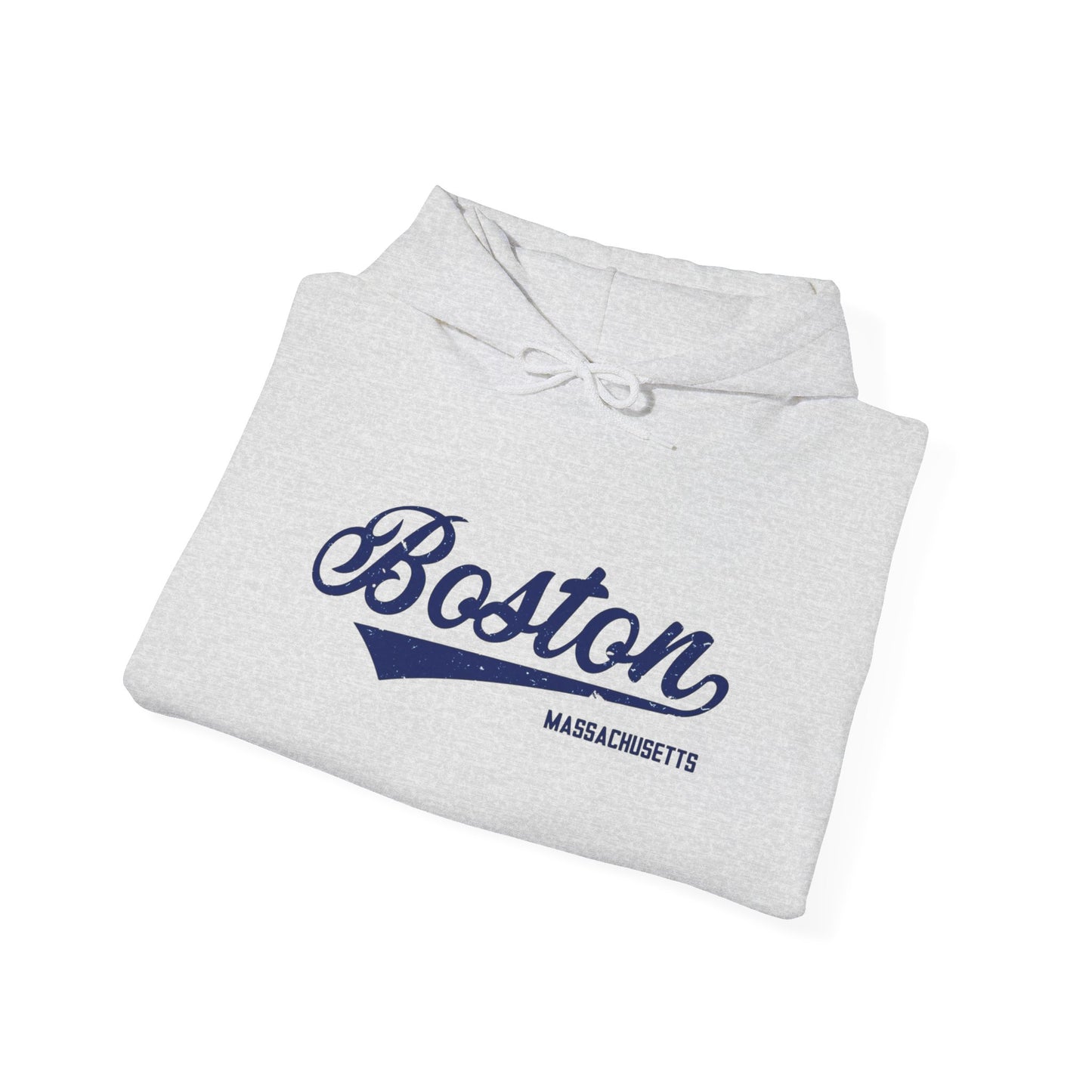 Boston Massachusetts Logo Graphic Hoodie NEW Heavy Blend Hooded Sweatshirt
