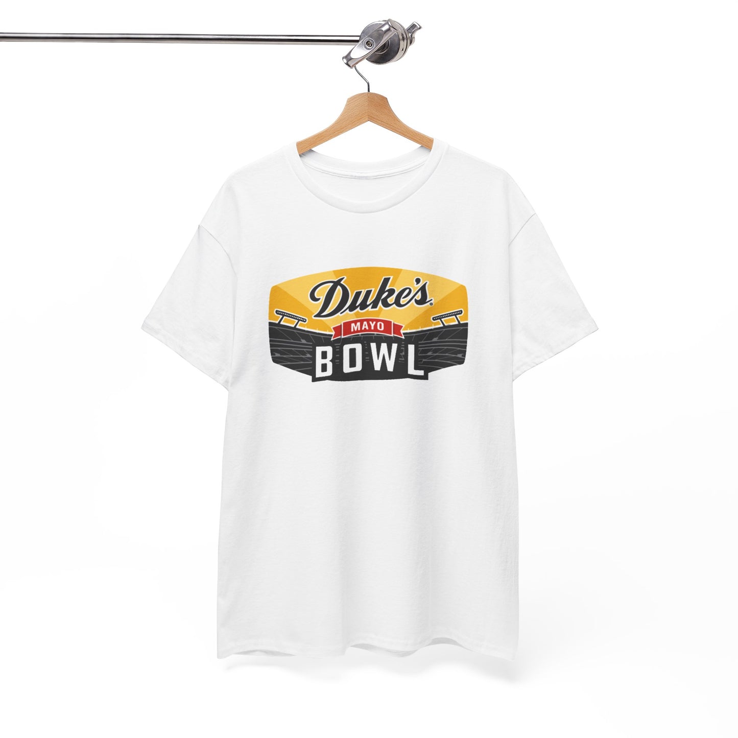 Dukes Mayo Graphic T Shirt Duke Bowl Retro Southern Unisex Heavy Cotton Tee