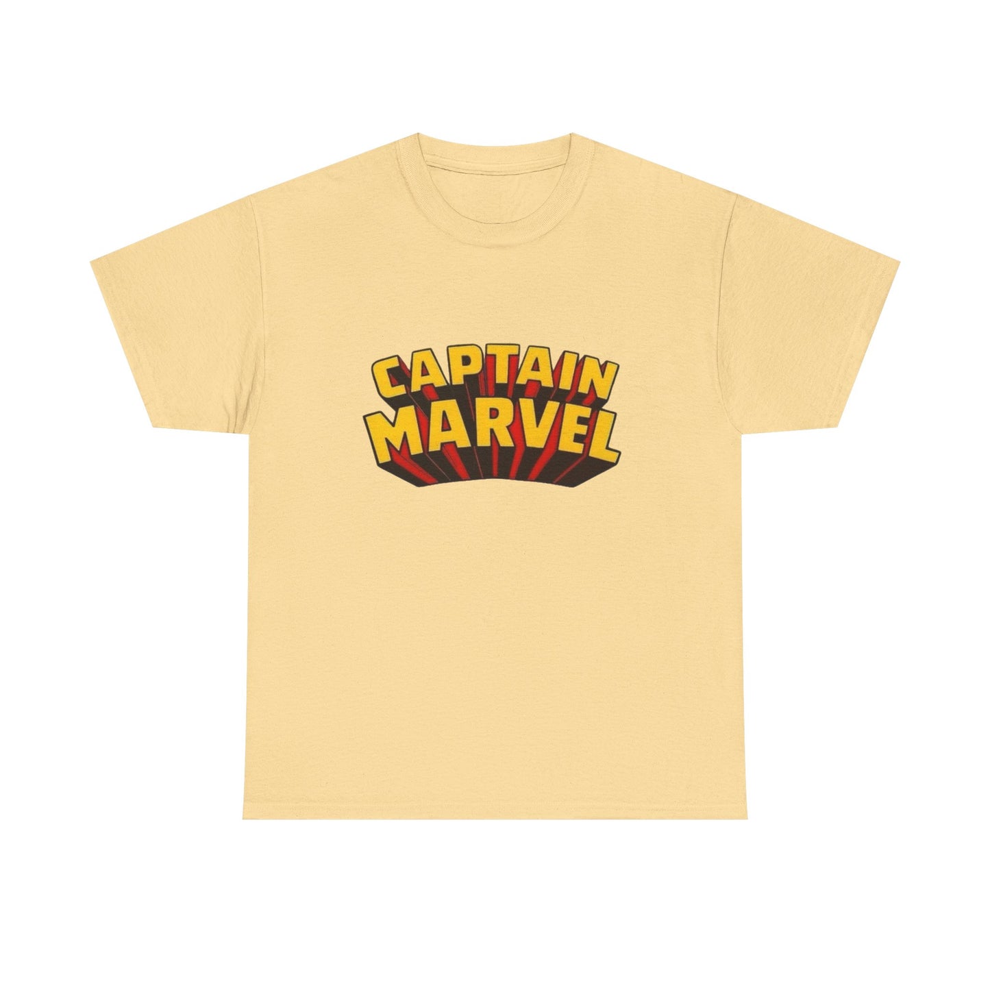 Captain Marvel Graphic T Shirt NEW Unisex Heavy Cotton Tee