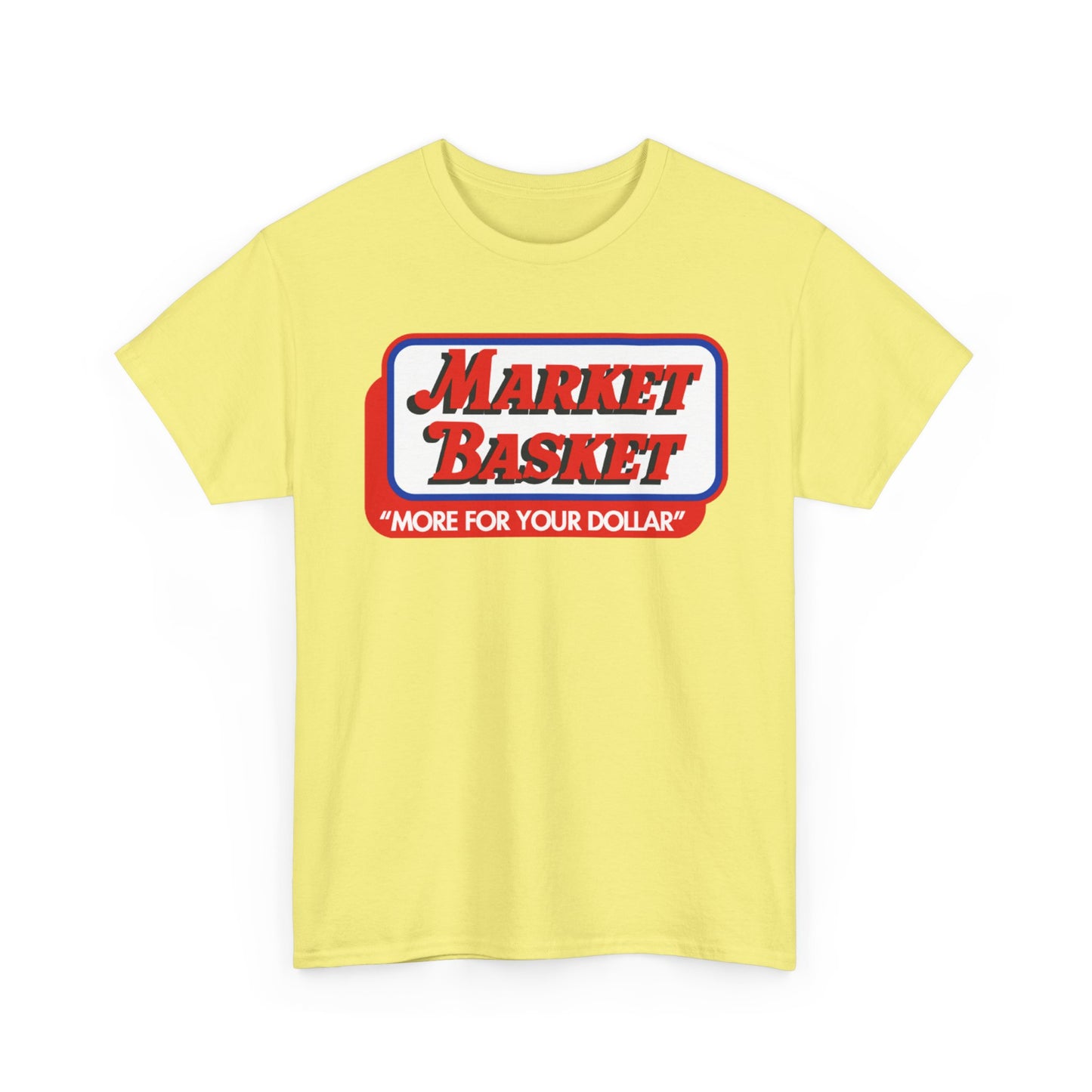 Boston vintage New England market basket patriots Heavy Cotton Tee