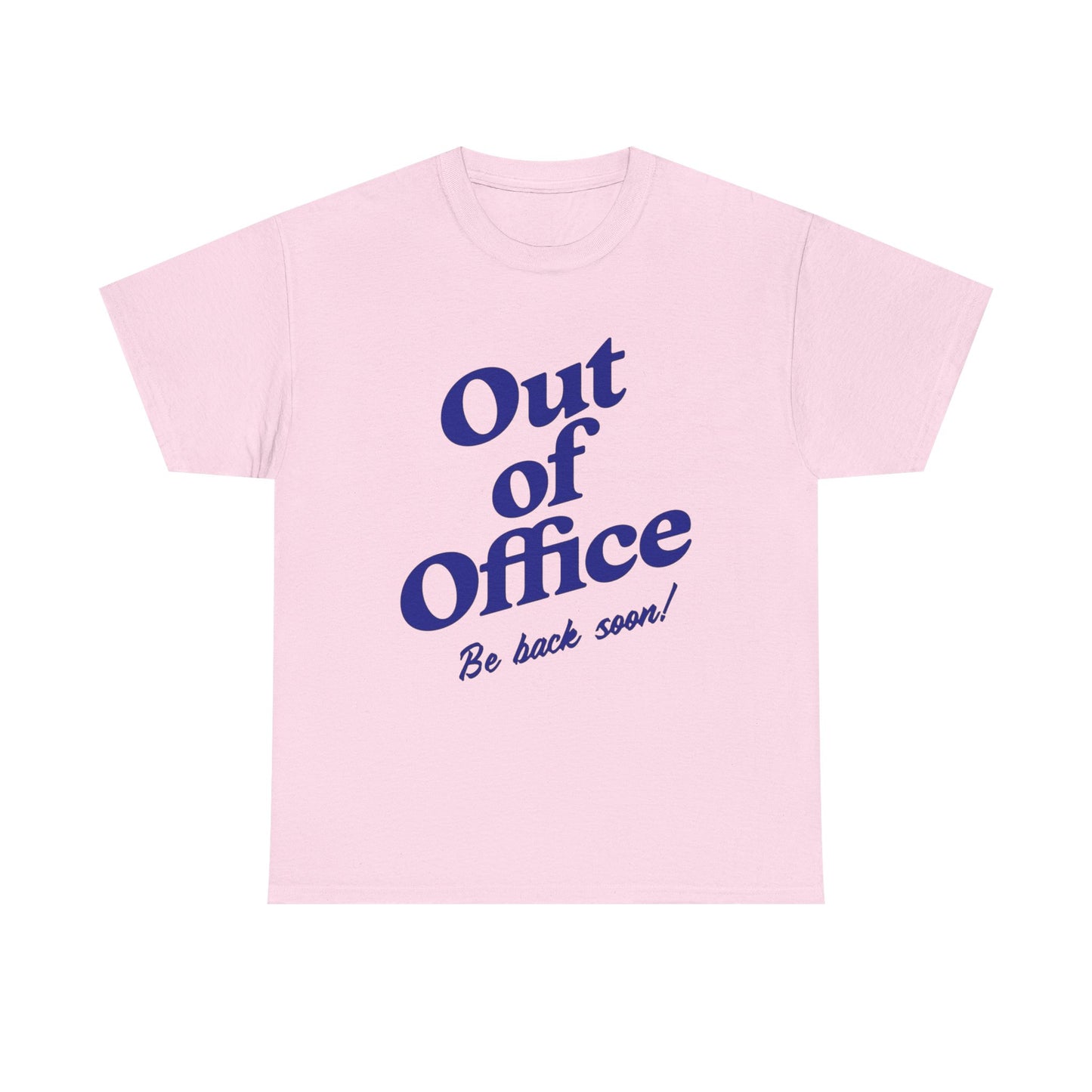 Out Of Office Vacation Graphic T Shirt NEW ADULT Unisex Heavy Cotton Tee