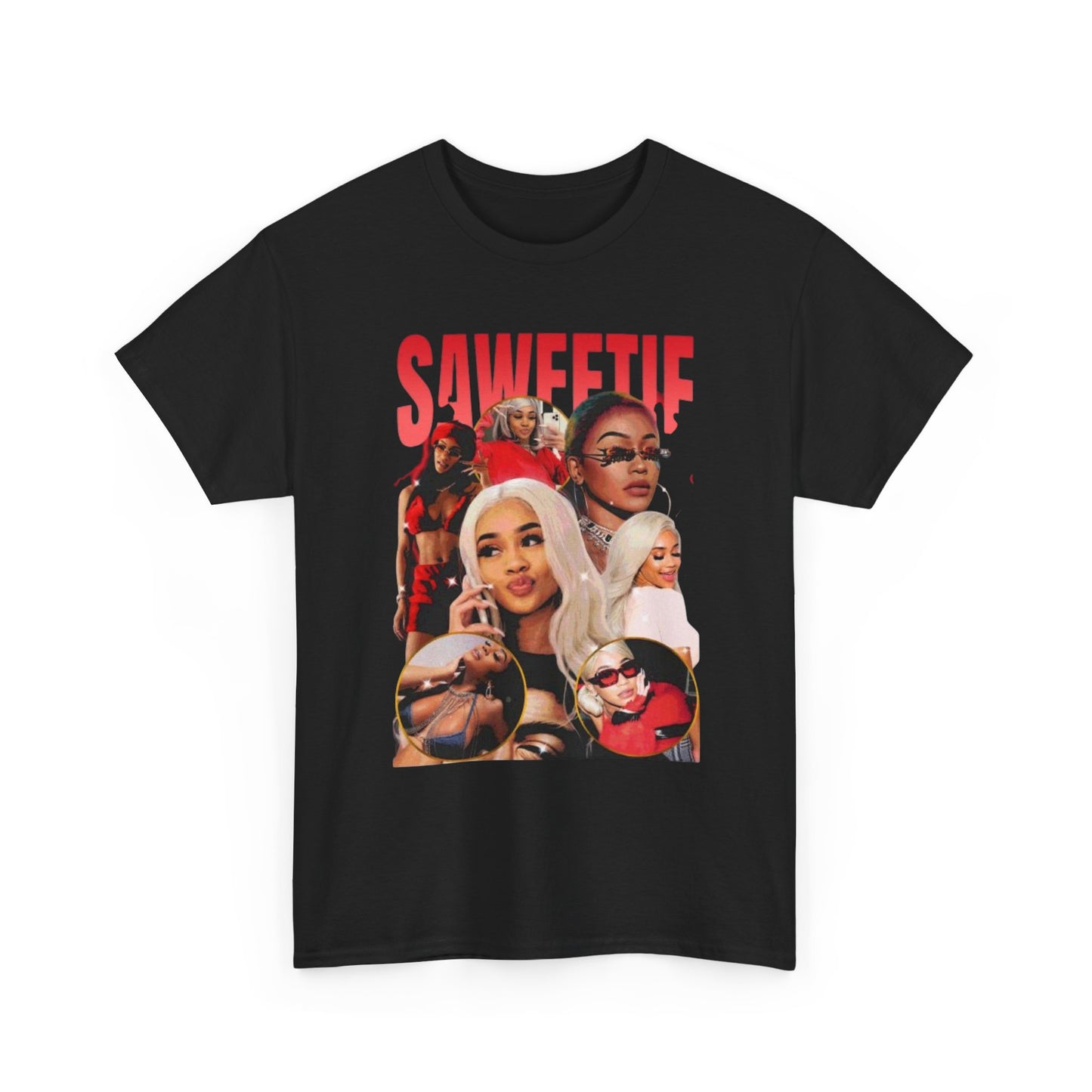 Saweetie Graphic T Shirt Vintage 90s Unisex Heavy Cotton Tee