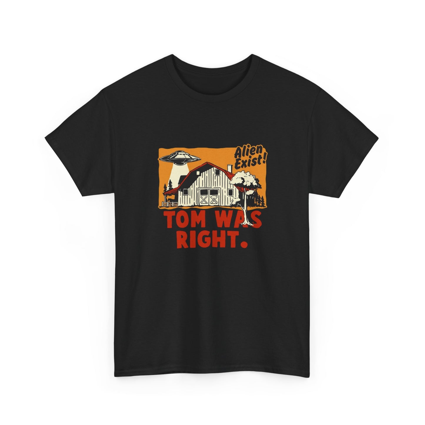 Tom Was Right Blink 182 Aliens Graphic T Shirt Unisex Heavy Cotton Tee