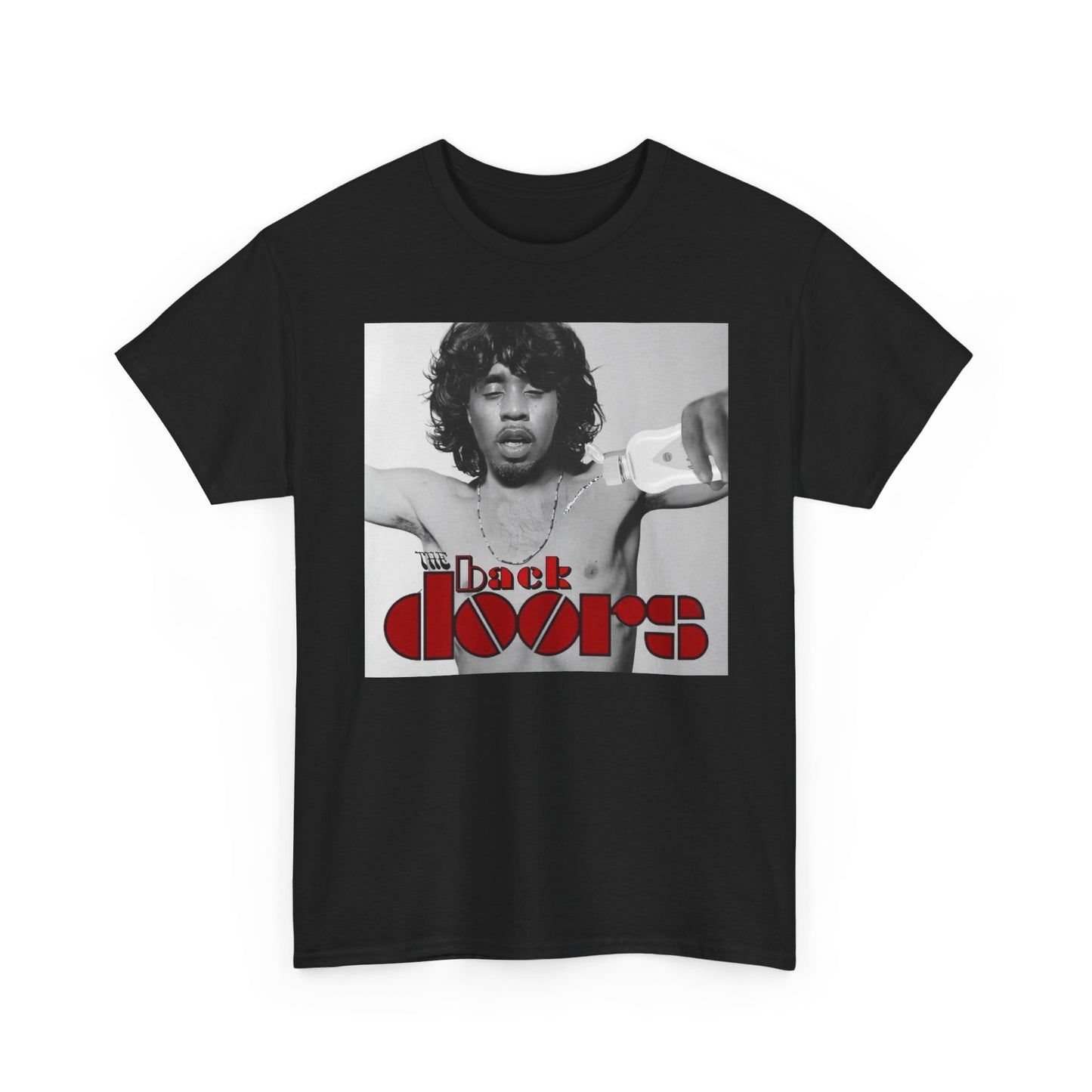 Diddy Funny Backdoors Jokes Graphic T Shirt Men's Heavy Cotton Tee - Quality - Modern True to Size