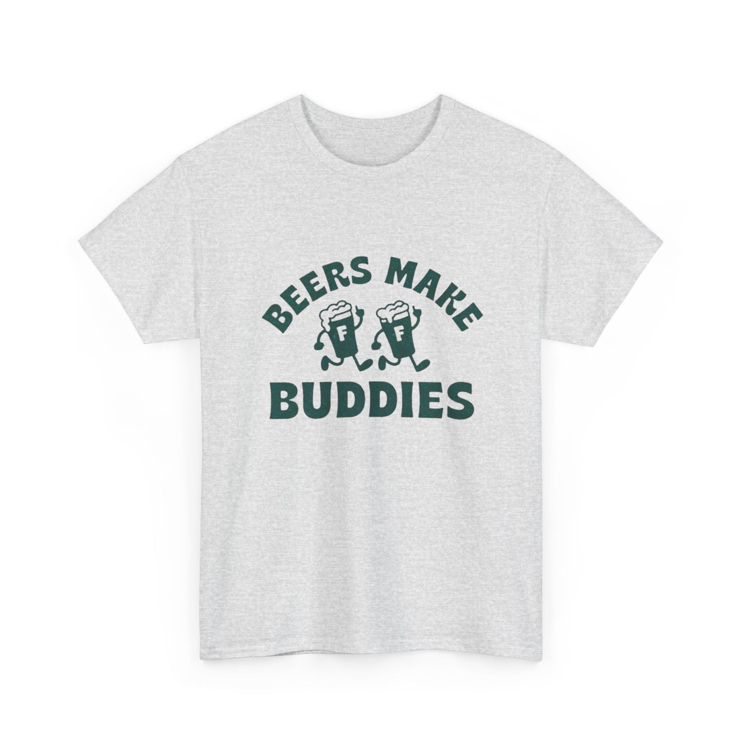 Beers Make Buddies Graphic T Shirt ADULT NEW