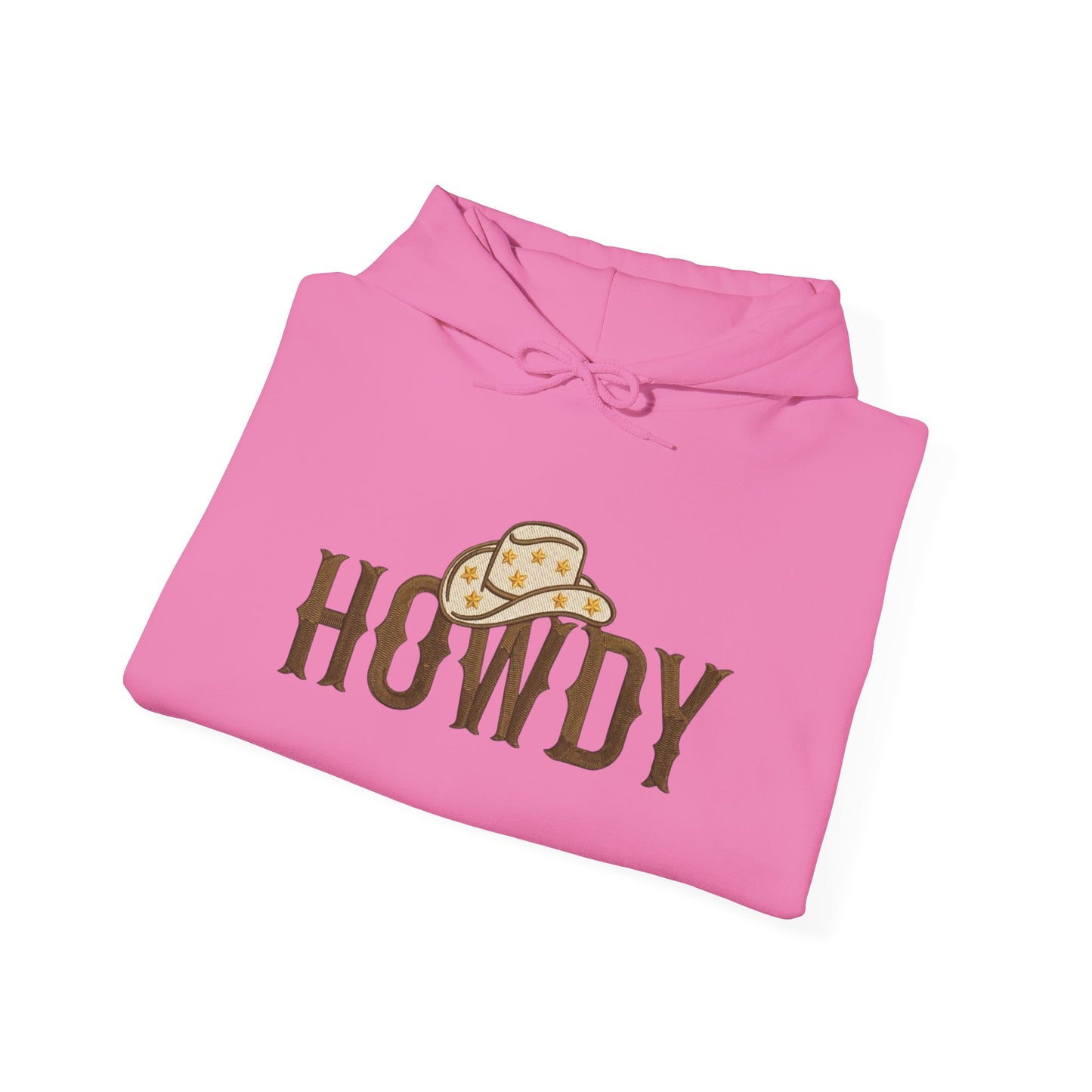 Howdy Cowboy Graphic Hoodie NEW Heavy Blend™ Hooded Sweatshirt