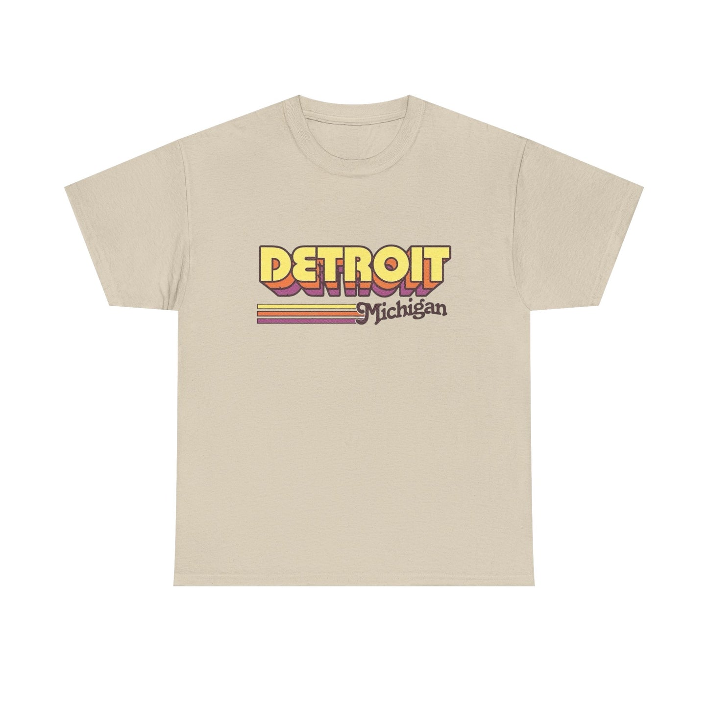 Detroit Michigan Graphic T Shirt NEW Adult Tee