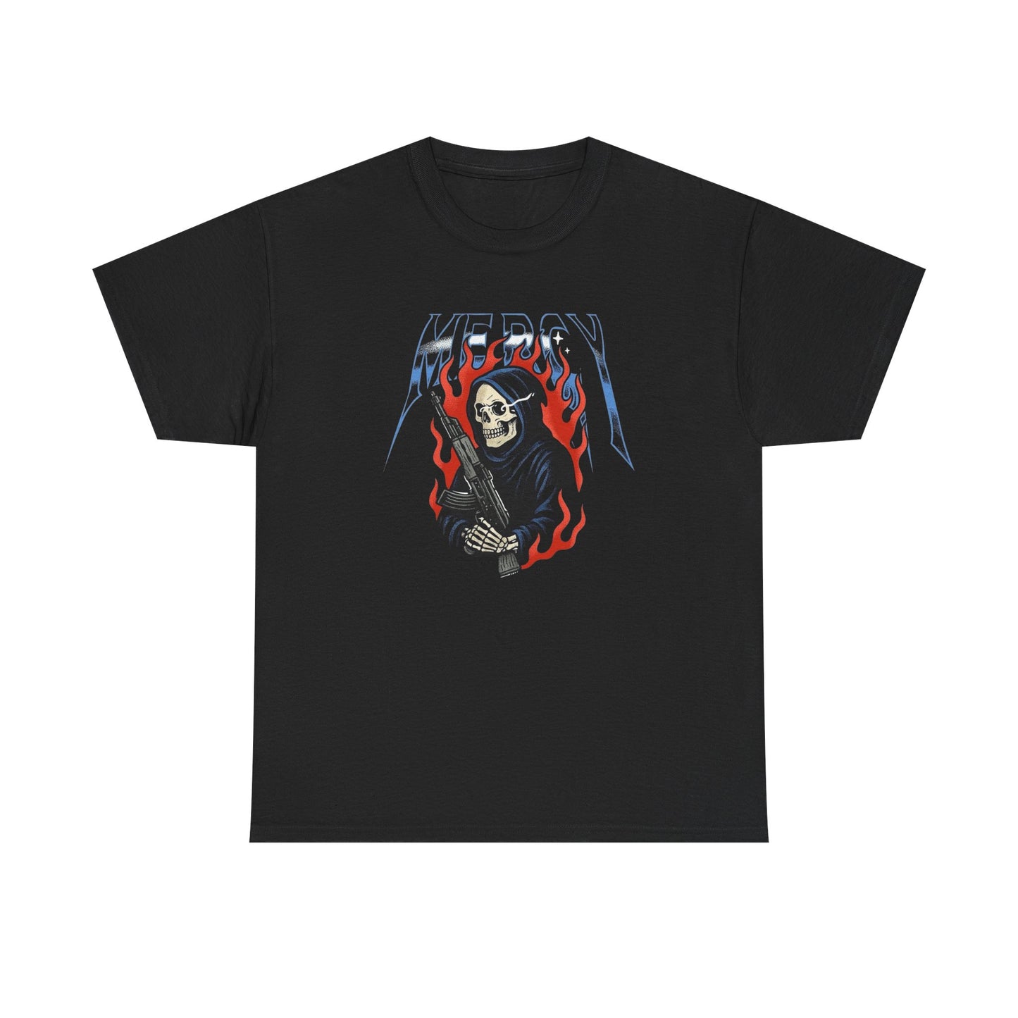 Mercy Grim Reaper Graphic T Shirt NEW ADULT Heavy Cotton Tee