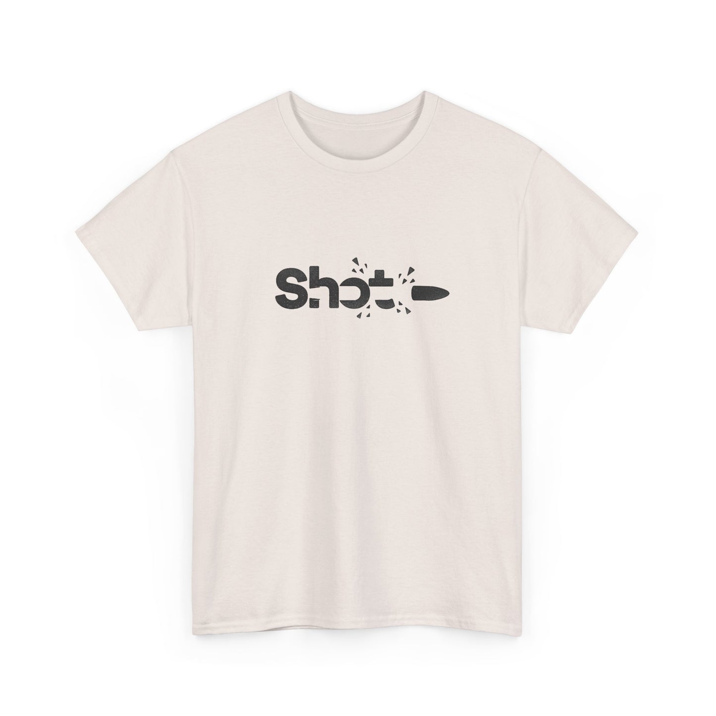 Bullet Shot 9mm Graphic T Shirt NEW Adult Regular Sizing Tee