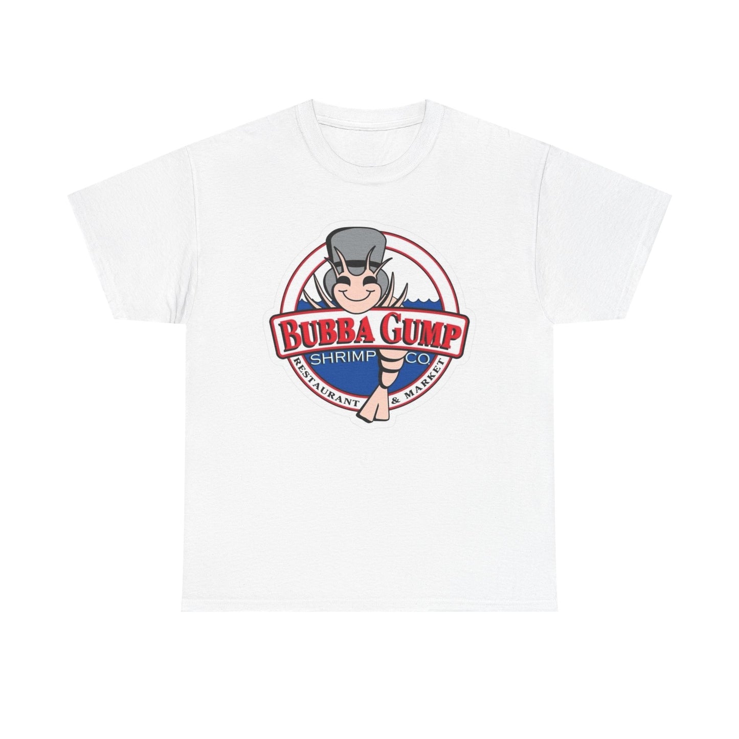Bubba Gump Shrimp Graphic T Shirt Unisex Heavy Cotton Tee