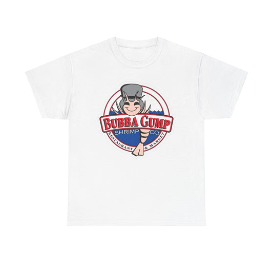 Bubba Gump Shrimp Graphic T Shirt Unisex Heavy Cotton Tee