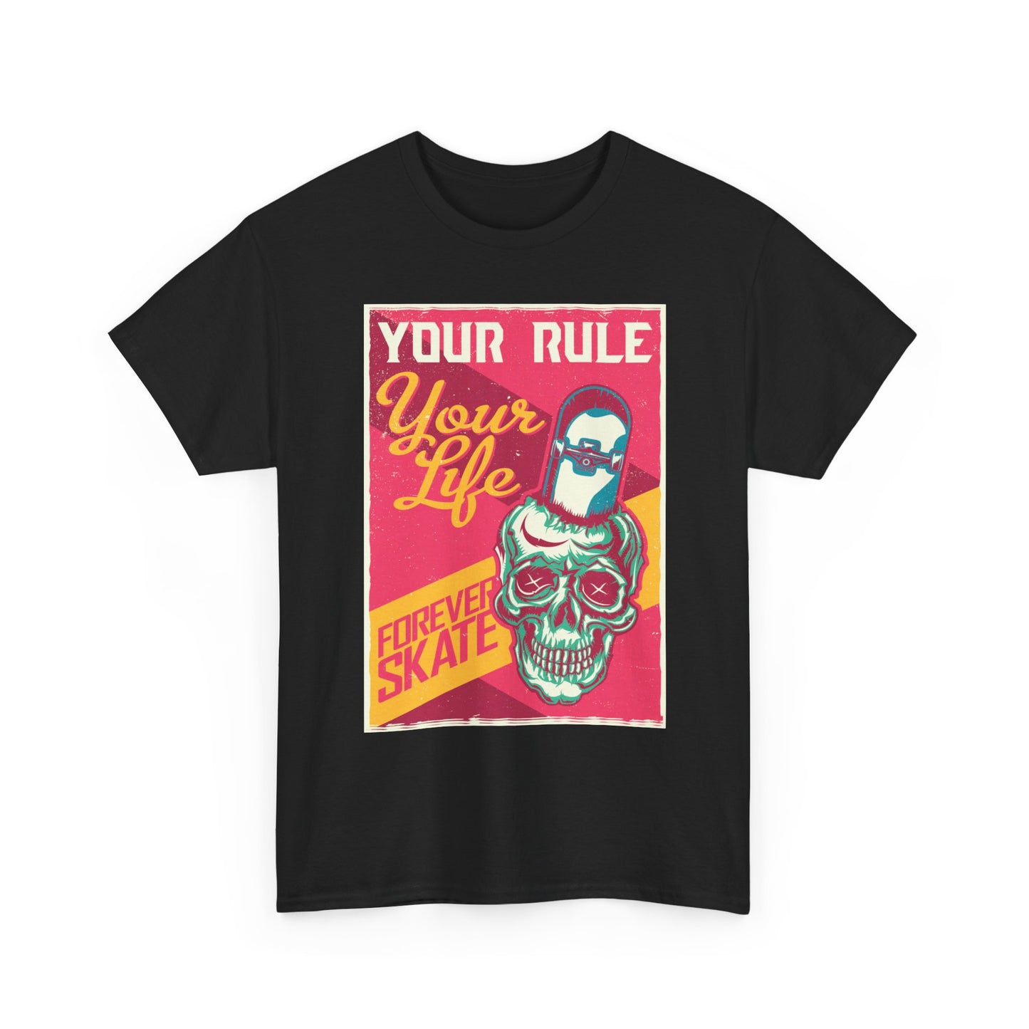 Skate Forever Graphic T Shirt Adult NEW Unisex Heavy Cotton Tee