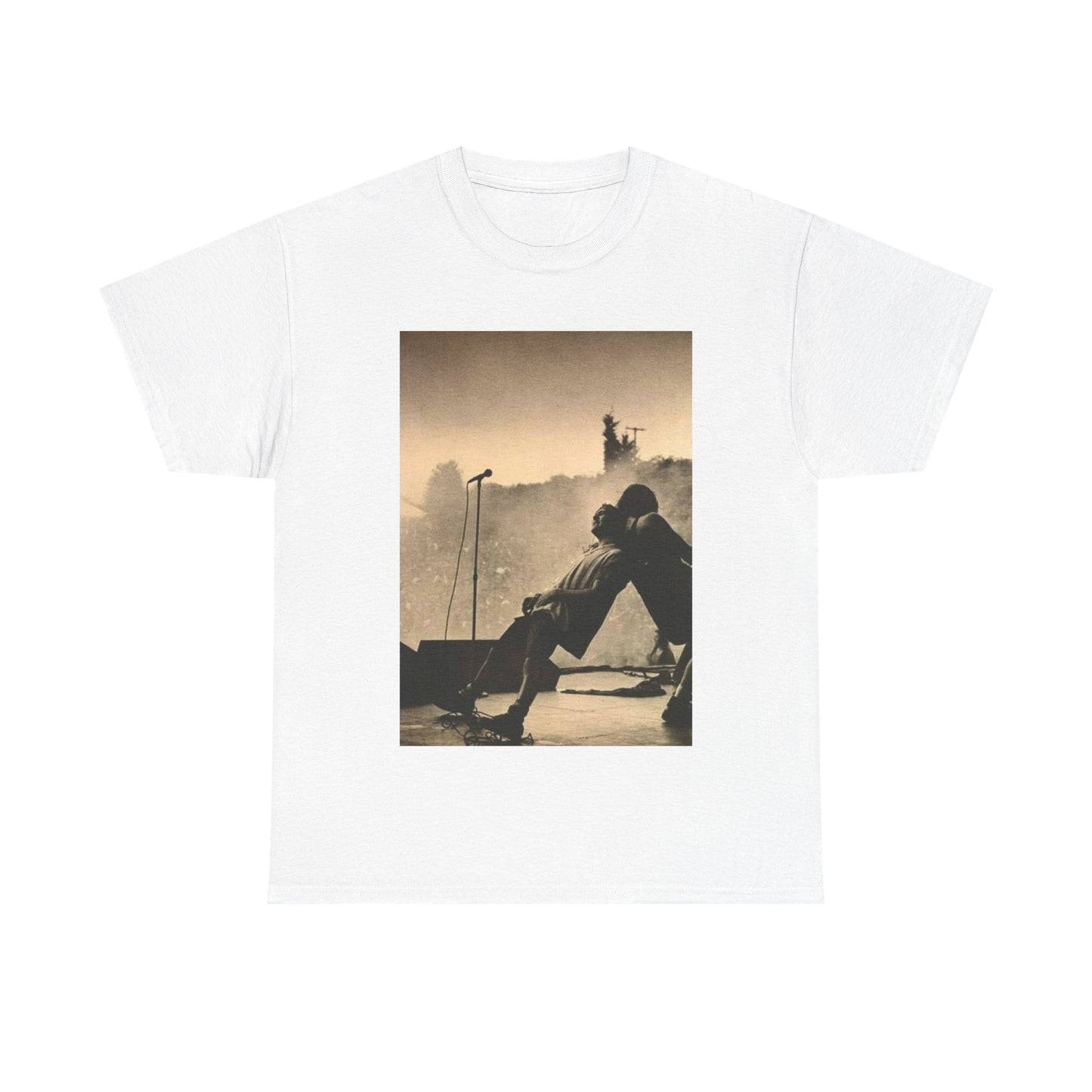 Pearl Jam TShirt vintage grunge stage  photo Unisex Heavy Cotton Tee OFFICIAL