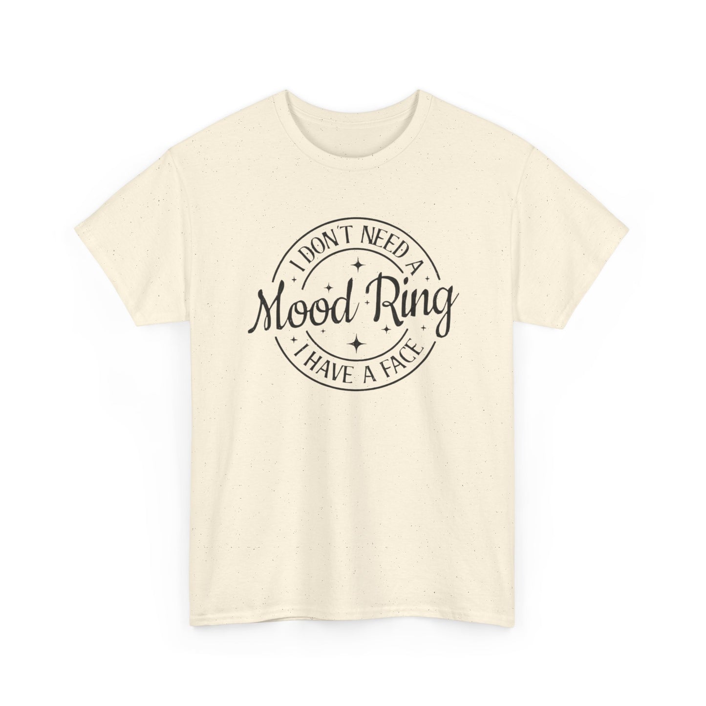 Funny Mood Ring Graphic T Shirt Unisex Heavy Cotton Tee
