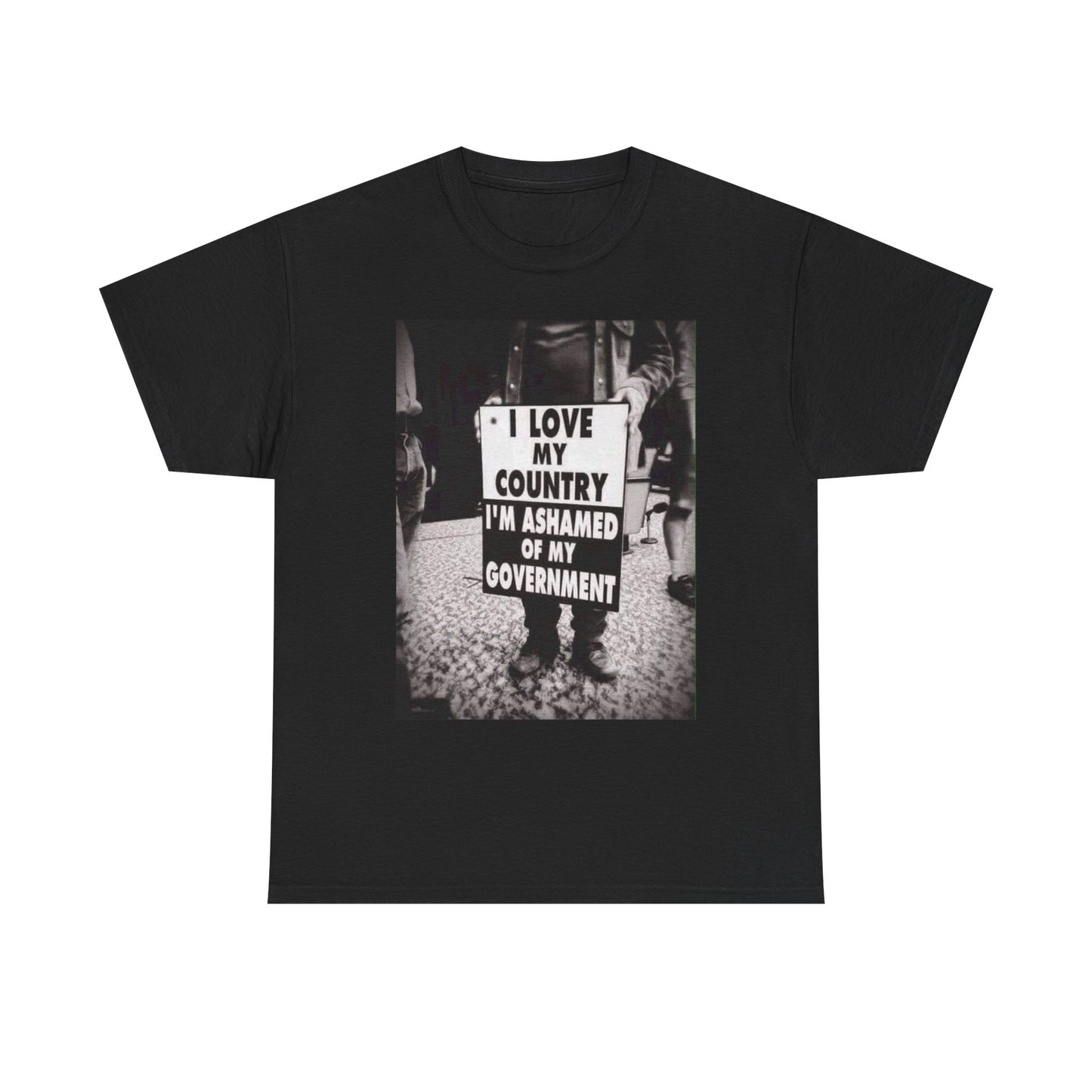 I Love My Country Vintage Graphic T Shirt Unisex Heavy Cotton Tee NEW
