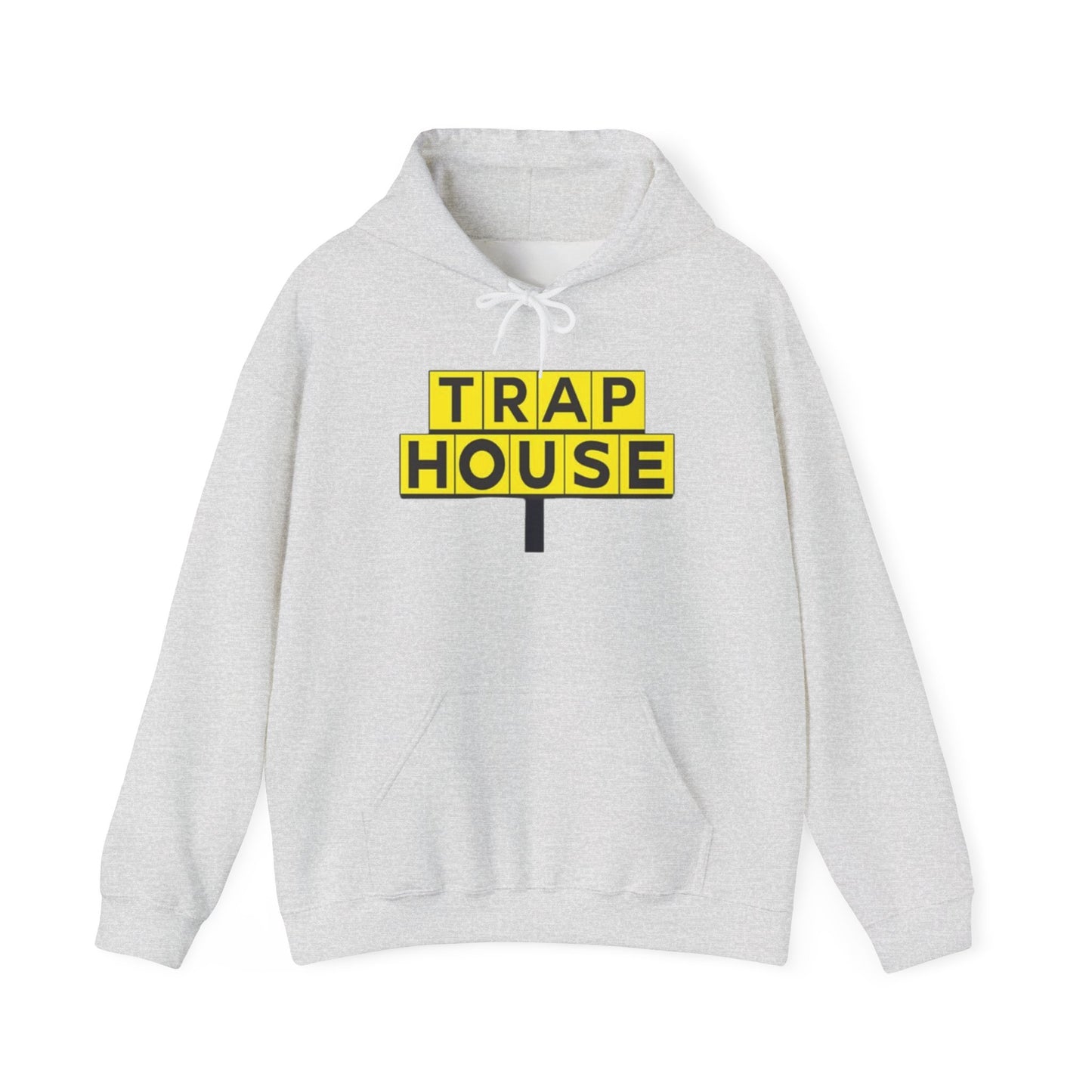 Trap House Waffle House Graphic Hoodie Unisex Heavy Blend™ Hooded Sweatshirt