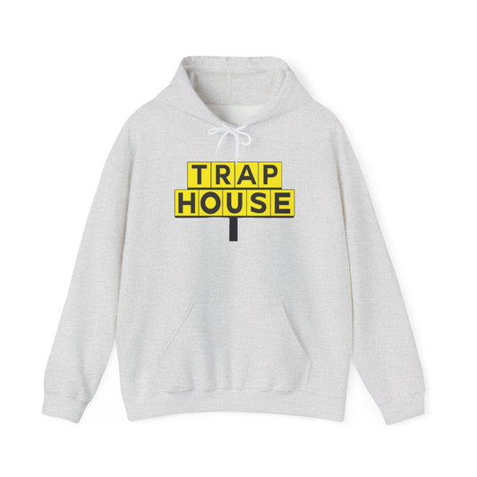 Trap House Waffle House Graphic Hoodie Unisex Heavy Blend™ Hooded Sweatshirt