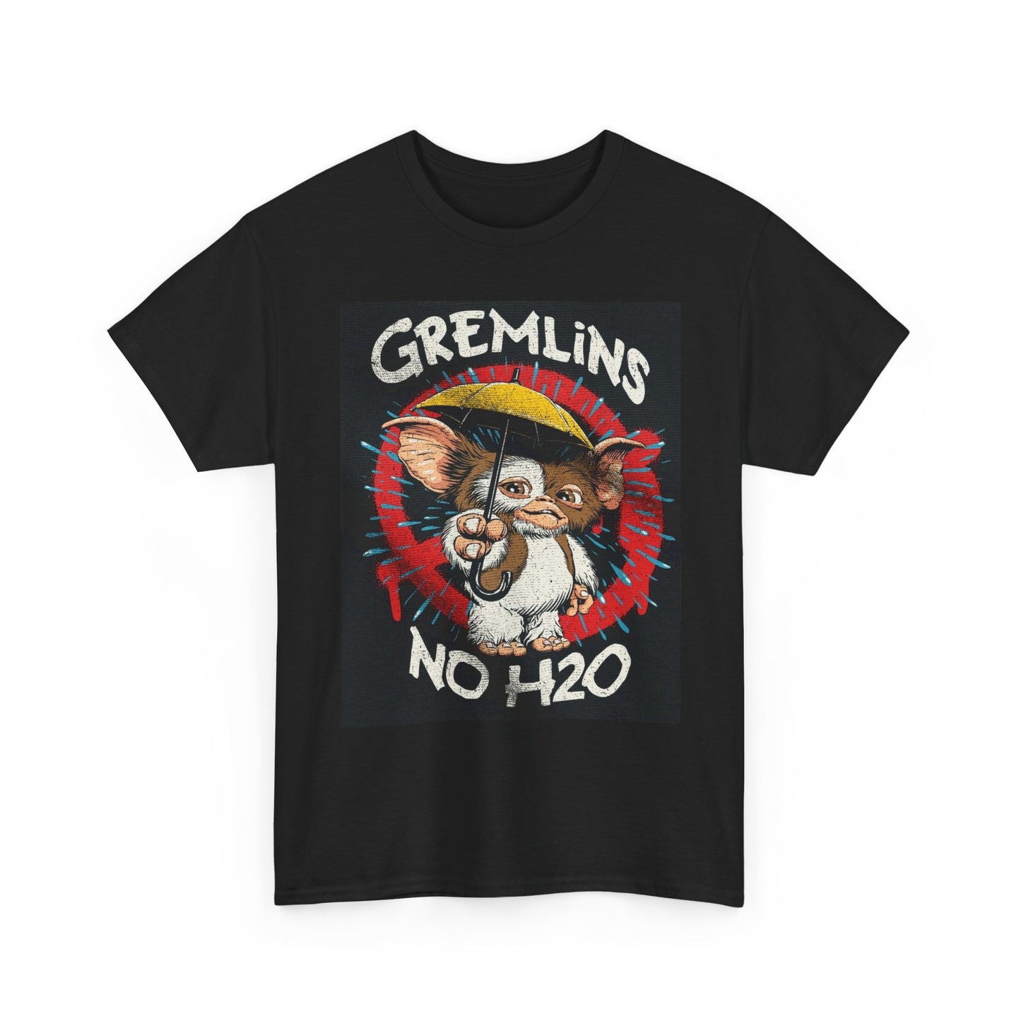 Gremlins Graphic T Shirt Vintage Movie Retro h20 Unisex Heavy Cotton Tee