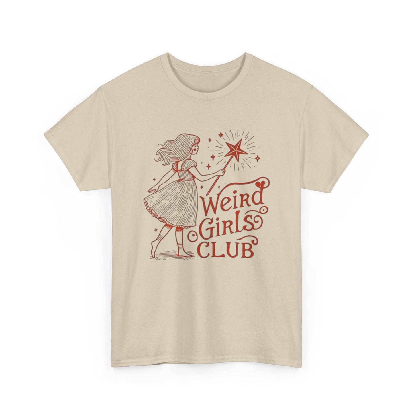 Weird Girls Club T Shirt Unisex Heavy Cotton Tee