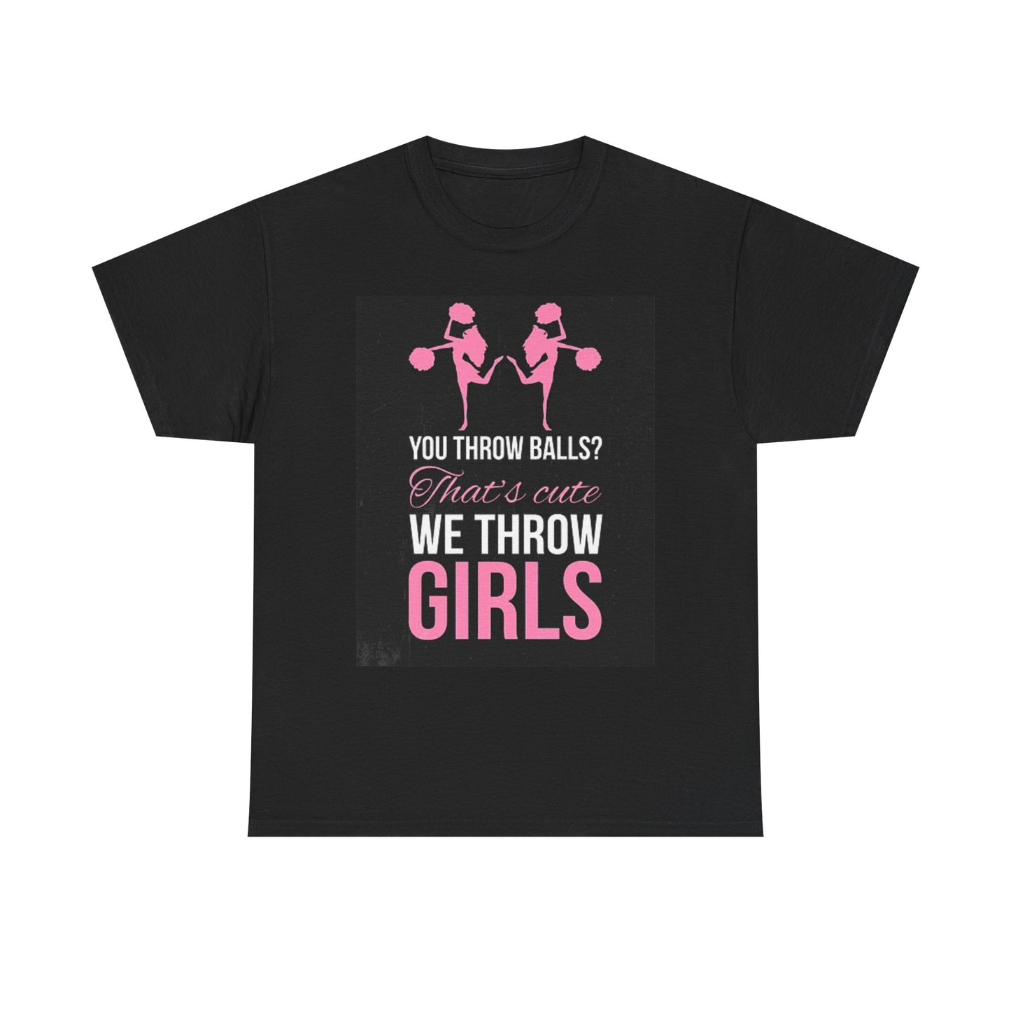Cheerleading Graphic T Shirt Funny Joke Gift Unisex Heavy Cotton Tee