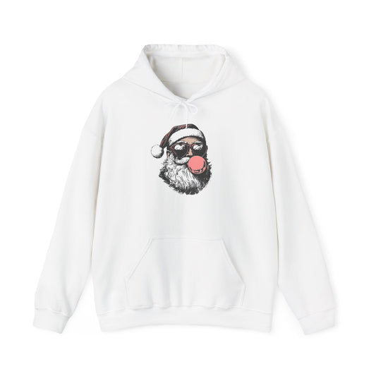 Funny Santa Christmas Graphic Hoodie Unisex Heavy Blend™ Hooded Sweatshirt