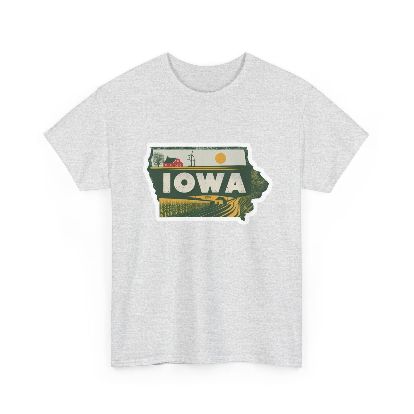 Iowa Farming Graphic T Shirt NEW Adult Tee