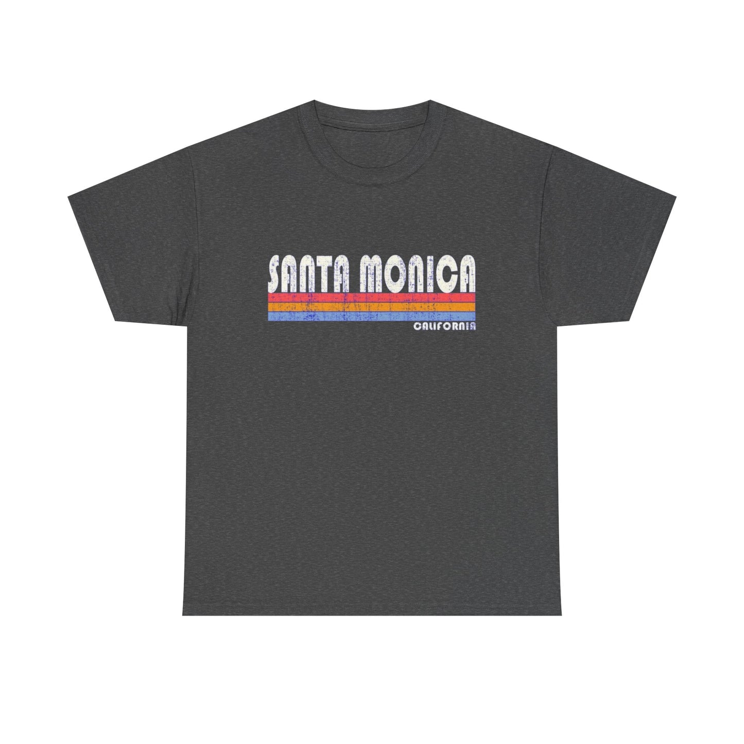Santa Monica California Graphic T Shirt Unisex Adults NEW