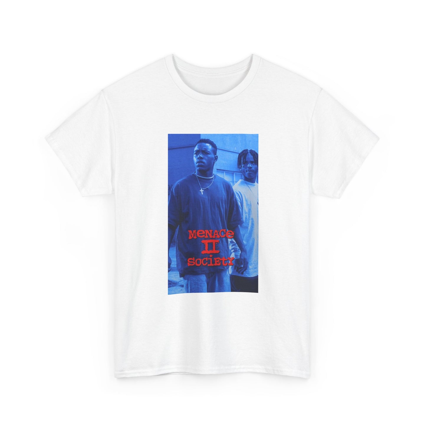 Menace To Society Tshirt Vintage Movie Poster California Retro Unisex Heavy Tee