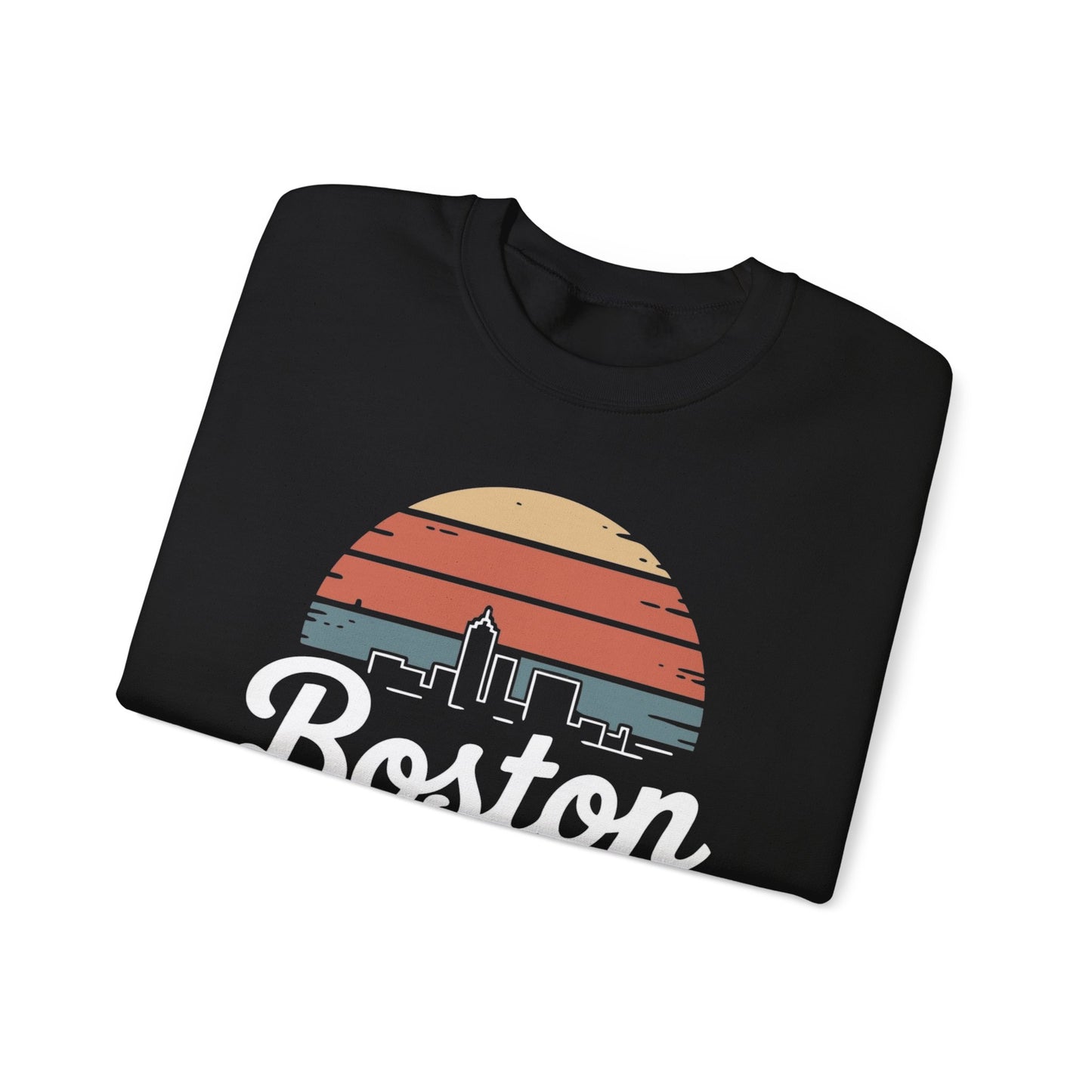 Boston Skyline Sweater NEW Unisex Heavy Blend™ Crewneck Sweatshirt