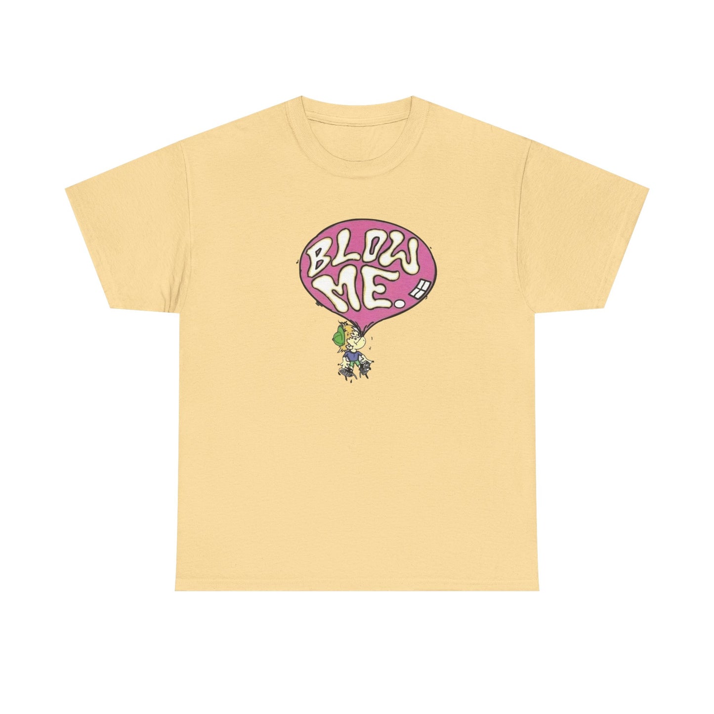 Blow Me Funny Vintage Graphic T-Shirt Unisex Heavy Cotton Tee