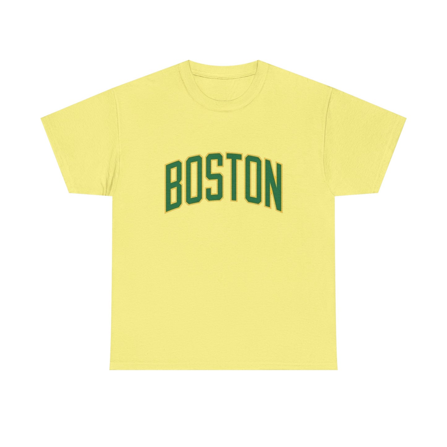 Boston Logo Sports Graphic T Shirt NEW Unisex Heavy Cotton Tee